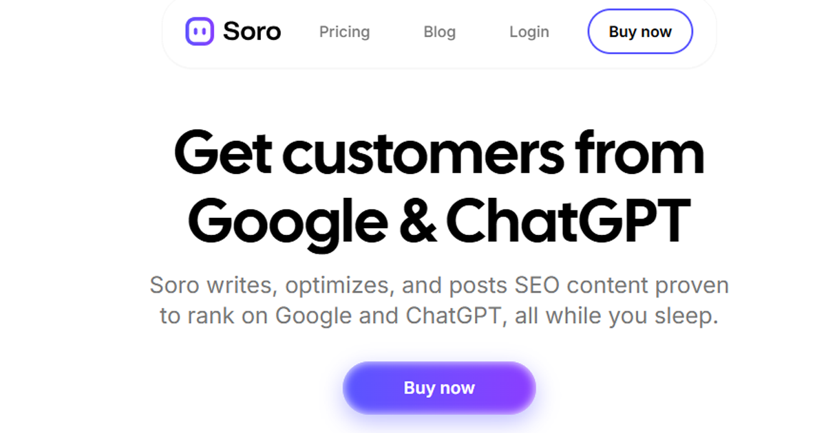 Soro SEO Review 2026: Features, Pros & Cons
